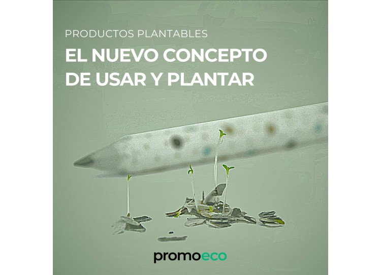 El nuevo concepto de usar y plantar: productos con semillas